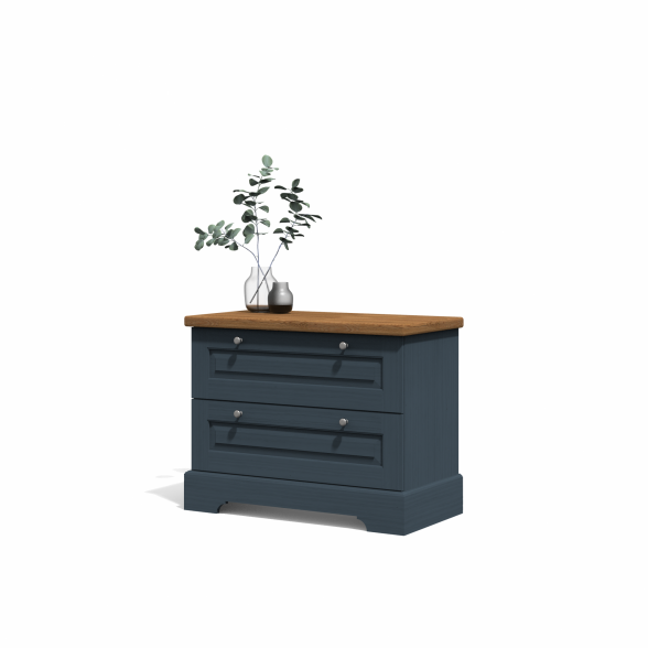 Chest of drawers with 2 drawers